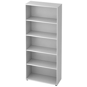 HAMMERBACHER Aktenregal Altus weiß 80,0 x 33,0 x 188,0 cm, 1 St.